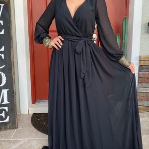 Long Sleeve Maxi Dress